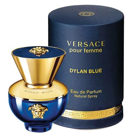 versace dylan blue pour femme eau de parfum 100ml spray|Versace Dylan Blue cost.